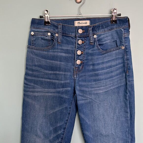 Madewell Cali Demi-Boot Jeans: Chewed-Hem - Picture 4 of 10